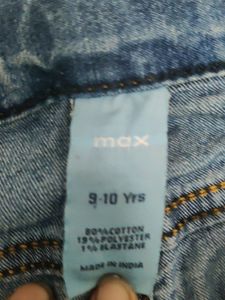 Blue Jeans Size 9-10 Years Max