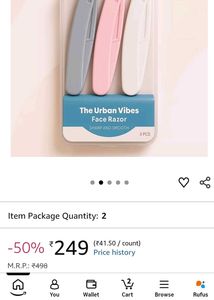 3-Piece Eyebrow Razor Set