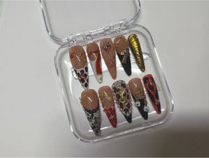 Designer Press-On Nails Set