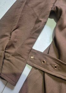 Stylish Brown Utility top