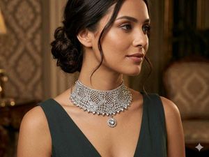 Stunning Rhinestone Choker Necklace