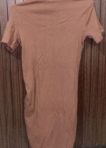 Ruched Side Bodycon Dress for ur next dayout😻