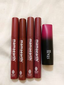 Mamaearth &amp; Staze Lipsticks - Long Lasting Matte