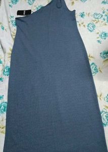Stylish One-Shoulder Midi Dress