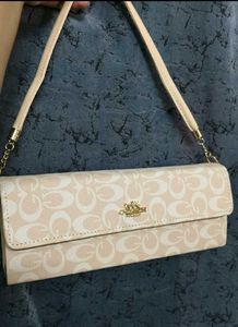 Coach Monogram Clutch Wallet