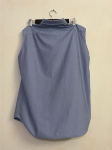 Uniqlo Sleeveless Blue Striped Drager Shirt