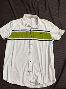 Men's Striped Short Sleeve Shirt