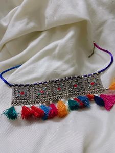 Boho Tassel Statement Necklace