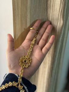 Elegant Kundan Hathphool