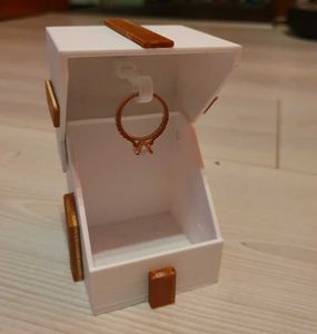 Valentine's Gift Box 3d printerd