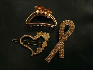 Sparkling Rhinestone Hair Claw Clip
