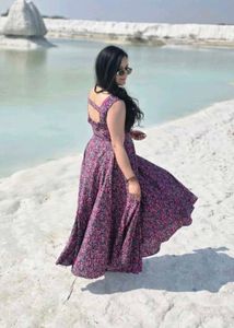 Boho Paisley Maxi Dress