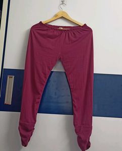 Comfortable Burgundy Leggings