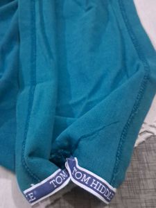 Tom hiddle Men's Teal Polo T-Shirt