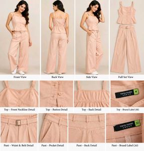 Chic Peach Co-ord Set