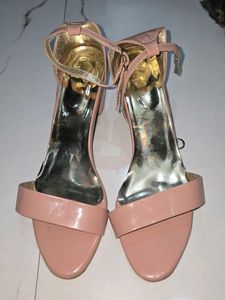 Blush Pink Ankle Strap Heels 💕