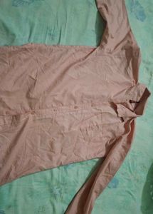 Men's Pink Button-Up Shirt