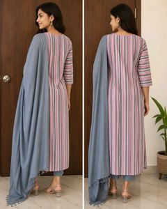 🩶🩷Kurta with Dupatta