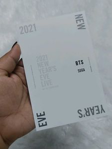 Suga New Year Eve Official Postcard