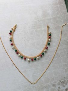 Elegant Pearl and Gemstone Necklace