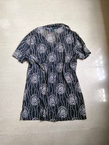 crocodile brand Sheer shirt