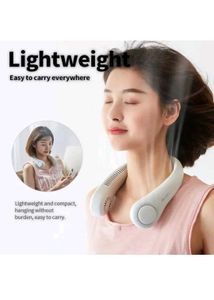 2400mAh Rechargeable Portable Neck Fan 3 Speed