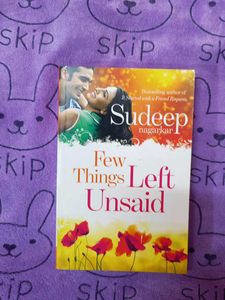 Few Things Left Unsaid by Sudeep Nagarkar