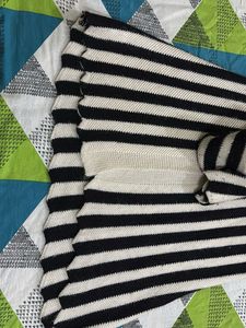 Striped Knit Cardigan