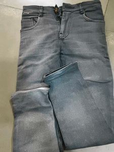 Gray Denim Jeans
