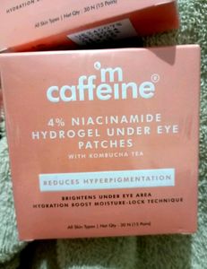 4% niacinamide hydrogel under eye patches