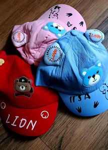 Cute Baby Caps - Set of 3