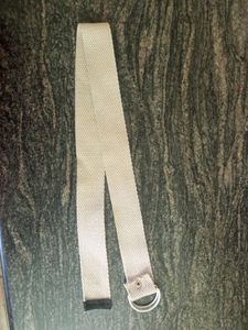 Off White Cloth Belt