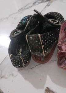 Charming Girls' Flats and Sandals Set