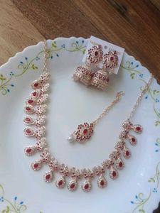 Indian Jewelry Set with Earrings