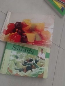 Salads &amp; Healthy Snacks Recipe Books set of 2