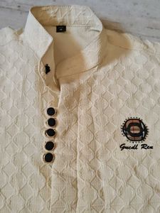 kids cream shirt