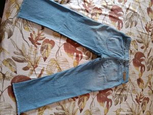Light Wash Denim Jeans