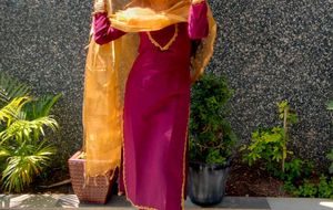 Elegant Kurta Set with Dupatta
