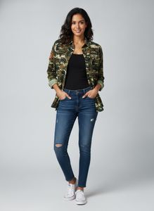 Camo Print "U.S. ARMY" Shirt