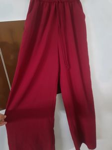 Maroon Jumpsuit M