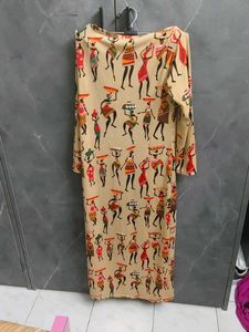 Unique African Print Maxi Gown