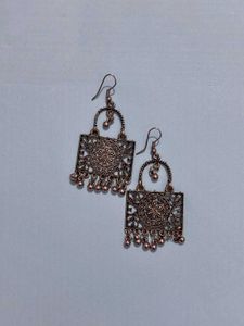 Oxidised Jhumka (Set Of 4)