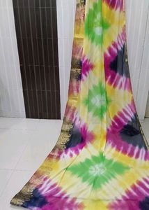 Multicolored Saree