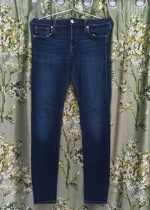 Zara Classic Blue Skinny Fit Jeans