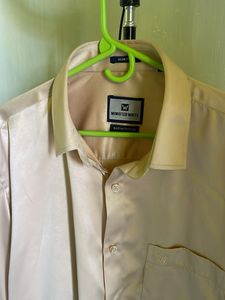 Men's Shiny Button-Up Shirt