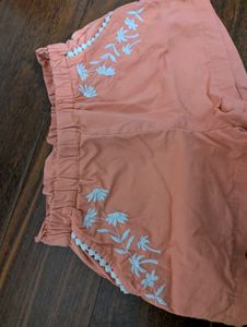 Cotton shorts And Top Set