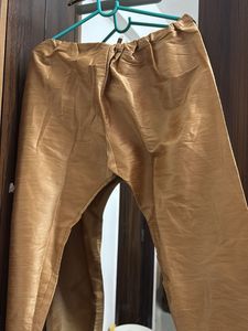 Golden Silk Salwar Pants