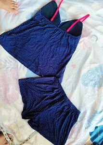 Polka Dot Cami &amp; Shorts Set