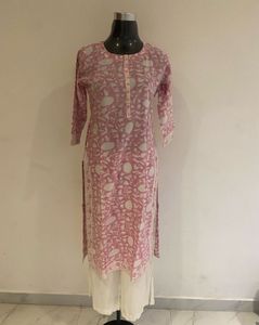 Pink Kurta Set Of 2