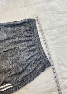 Men's Grey Heathered Athletic Shorts